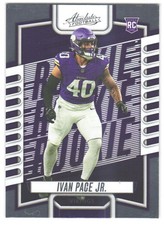 2023 Panini Absolute Ivan Pace Jr. #144 Retail RC