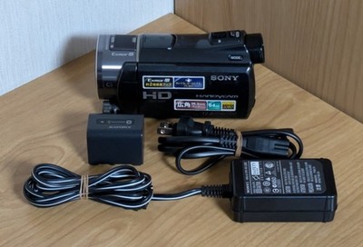 SONY HDR-CX550V ビデオカメラ ほぼ新品 4296 SONY HDR-CX550V Handycam Camcorder NightShot Full HD Japanese only