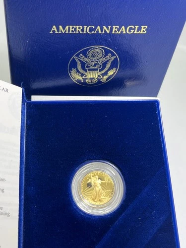 1988 US P Mint American Eagle One - Tenth Ounce Proof Gold Bullion Coin