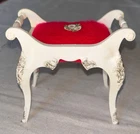 Vintage 1963 Susy Goose Barbie Vanity Bench Chair Seat Furniture*No Discoloratio