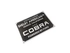 2X DATA PLATE FITS CLASSIC ALLOY SHELBY AMERICAN COBRA FORD #V411-8