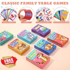 Zubebe 42 Pack Kids Card Game Set - Go Fish, Old Maid, Crazy Eights