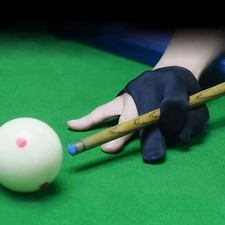 Snooker Pool Billiard Glove Cue Shooter Spandex 3 Finger Glove Left Right Handed