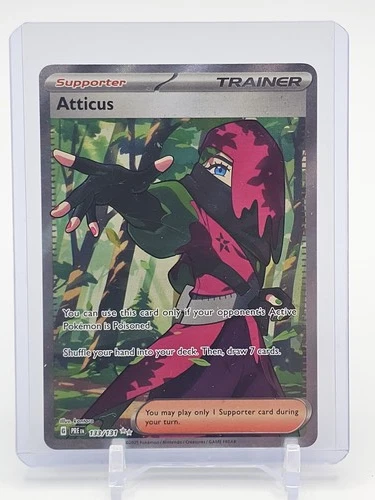 ATTICUS 2025 POKEMON S&V PRISMATIC EVOLUTIONS ULTRA RARE HOLO #133/131 Q6512
