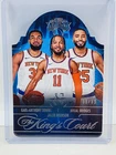 2024-25 Panini Silhouette Towns / Brunson / Bridges Kings Court Die-Cut #88/99