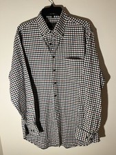 Orvis Signature Men s Flannel Shirt Large Plaid Button Down Warm Hiker Outdoor