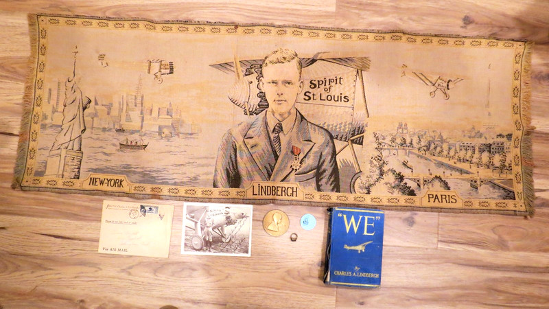 Several Rare Charles Lindbergh Collectable Items