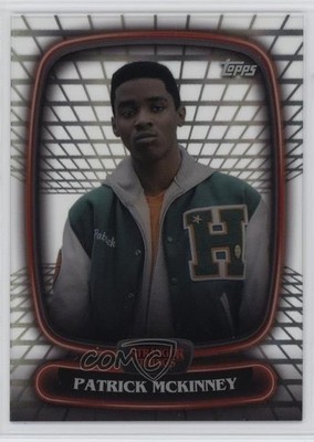 2025 Topps High Tek Stranger Things Hawkins Lab Pattern Patrick McKinney #38 7tw