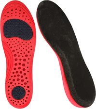 Insoles for Men Women - Thermal Shoe Insoles, Soft Furry Warm Replacement Insert