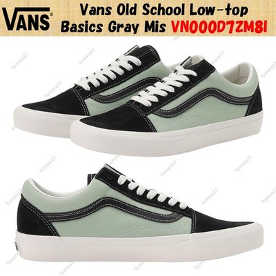 Vans Old School Low-Top Basics Grau Mis VN000D7ZM8I Herren Gr.
