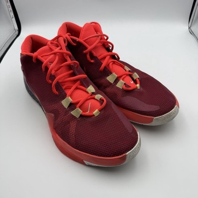 Nike Zoom Freak 1 'Noble Red' Basketball Shoes  Sneakers BQ5422-600 Sz 14 Men