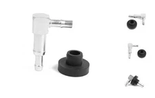 Fuel Elbow 1/4" Line 90 Degree Gas Tank Fitting with No Fuel Tank Pickup Screen