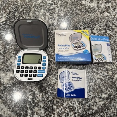 Weight Watchers Points Plus Calculator Travel Size 3'' Square x 1/2'' Thick