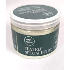 TEA TREE Special Detox Foaming Salt Scrub Scalp Exfoliator Full Size NEW/SEALED 