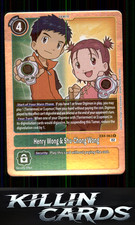 Henry Wong & Shu-Chong Wong EX4-063 R Digimon Card Game Rare Alternative Being B