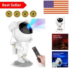Remote-Controlled Astronaut Galaxy Night Light - Perfect for Movie Nights