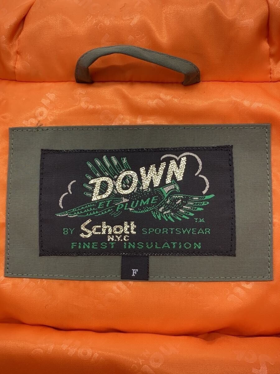 Schott Down Jacket FREE Polyester KHK 3292036 - image 3