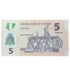 Uncirculated Nigeria 2013 5 Naira Polymer Banknote P-38 🇳🇬 💡 💠 — photo 3