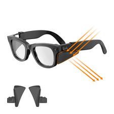 Safety Glasses Side Shields for  Meta Smart Glasses, Durable Fit