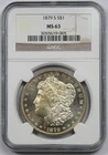 1879-S $1 NGC MS 63 (Looks Semi PL) Morgan Silver Dollar
