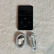 Apple iPod Classic 6th Gen 80GB Black A1238 Original Tested Battery Drains Quick