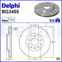 Delphi BG3405