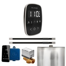 Mr Steam ButlerFlex Max Steam w/TempoFlex Ctrl-Linear Steamhead-Blk Brushed Nckl