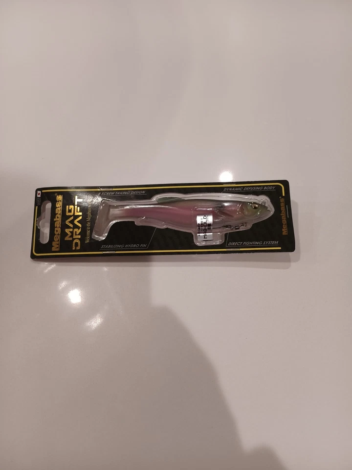 Megabass Magdraft 6" 1.25oz cola de remo lucio swimbait mb molleja Foto 3 de 4