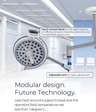 Advanced Operation Theatre Single Dome LED Light Examination & Surgical OT Lamp
