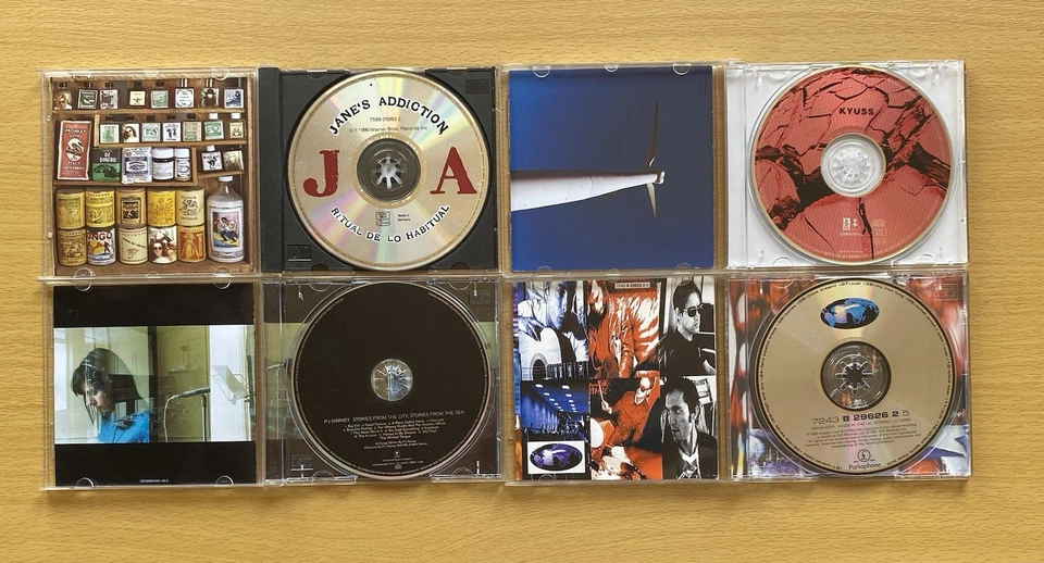 Alternative/Grunge CDs - Jane's Addiction, Kyuss, PJ Harvey, Radiohead, Muse - Image 3 of 4