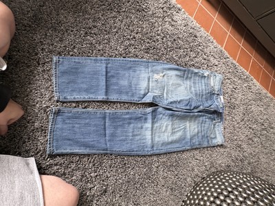 GAP Blue Boyfriend Jeans Lightly Distressed