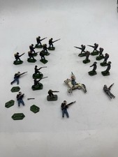 Vintage JAPAN Lead Civil War Toy Soldier Lot : Calvary  Confederate Army