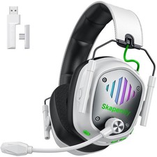 Wireless Gaming Headset for PS5, PS4, PC, Switch, Mac, Mobile, USB  Type-C 2...