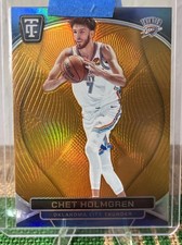 2024-25 Panini Chet Holmgren Orange Platinum Mirror /75 SSP SP All Star Thunder