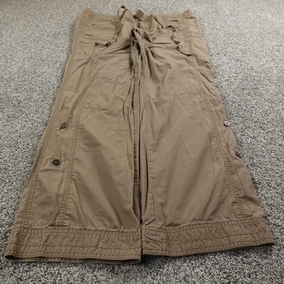 VTG Faded Glory Pants Womens 18W Brown Wide Leg Baggy Skate Grunge Hiking Y2K