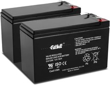 12V 9Ah Rechargeable SLA AGM Battery Replacement 2 Pack