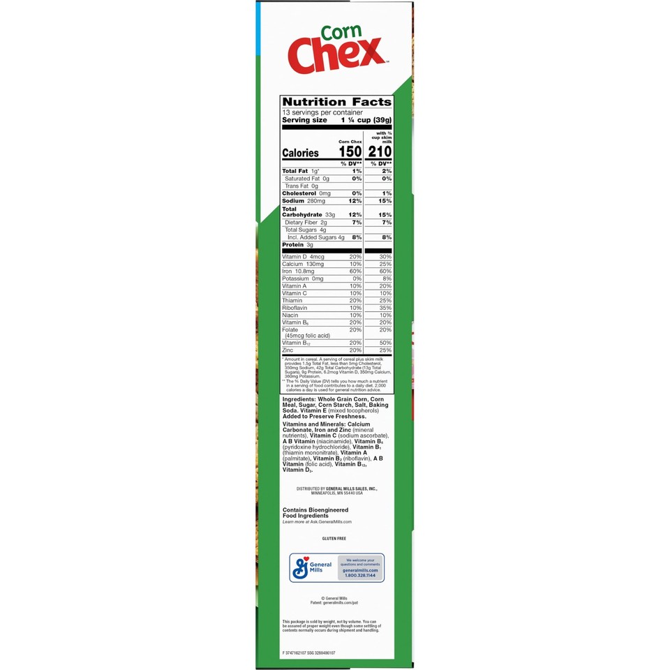 Corn Boxes Corn Chex Cereal, Gluten Free, Holiday Box, Chex Mix Ingredient, Family ...
