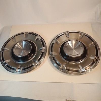 1970-1972 Ford Maverick 14'' Hubcap Wheel Cover, Original Lot (2)