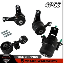 4x Automatic trans Engine Motor & Transmission Mount for Toyota Camry 2007-2011