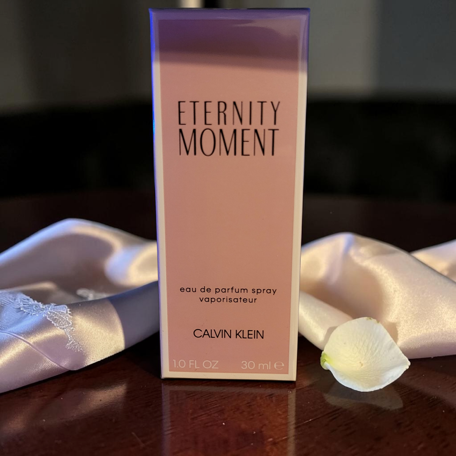 Calvin Klein Eternity Moment Eau de Parfum EDP Spray 1.0 oz / 30 ml New in Box