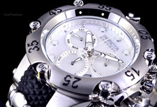 Invicta Reserve Venom White MOP Dial Cobra Swiss Chronograph Bracelet Watch