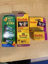 9 Rolls Of Unopened Expired Film Kodak Fujifilm 2003