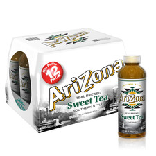 Arizona Sweet Tea - Southern Style Premium Brewed Tea, 16 Fl Oz Pack of 12 