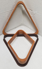 3 Billiard 8 Ball Triangle 9 Ball Diamond Pool Ball Racks Solid Wood Plastic