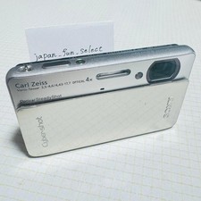 SONY Cyber Shot DSC-TX5 Silver Digital Camera 10.2MP Waterproof Japanese Exc