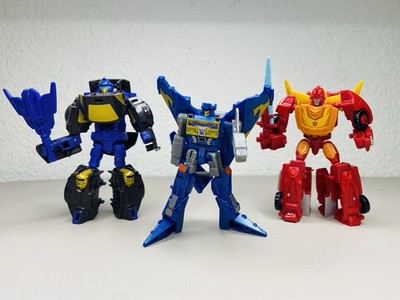 Transformer Lot Of 3, Grimlock, Hot Rod, Soundwave Incomplete