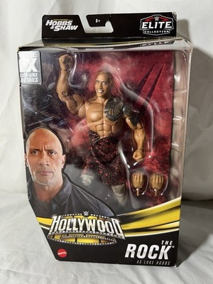 Mattel WWE Elite Hollywood The Rock as Luke Hobbs 6'' Action Figure New C5