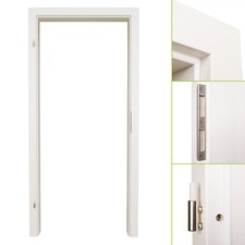 Türzarge Zarge CPL Innentür Eckkante weiss Landhaus Holz Weißlack Holzdekor 70