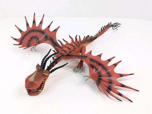 How to Train Your Dragon 15" Monstrous Nightmare Hookfang 2012 Figure - Picture 17 of 24