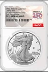 1776-2026 W Proof $1 American Silver Eagle NGC PF70UC Privy 250th Anniversary !!
